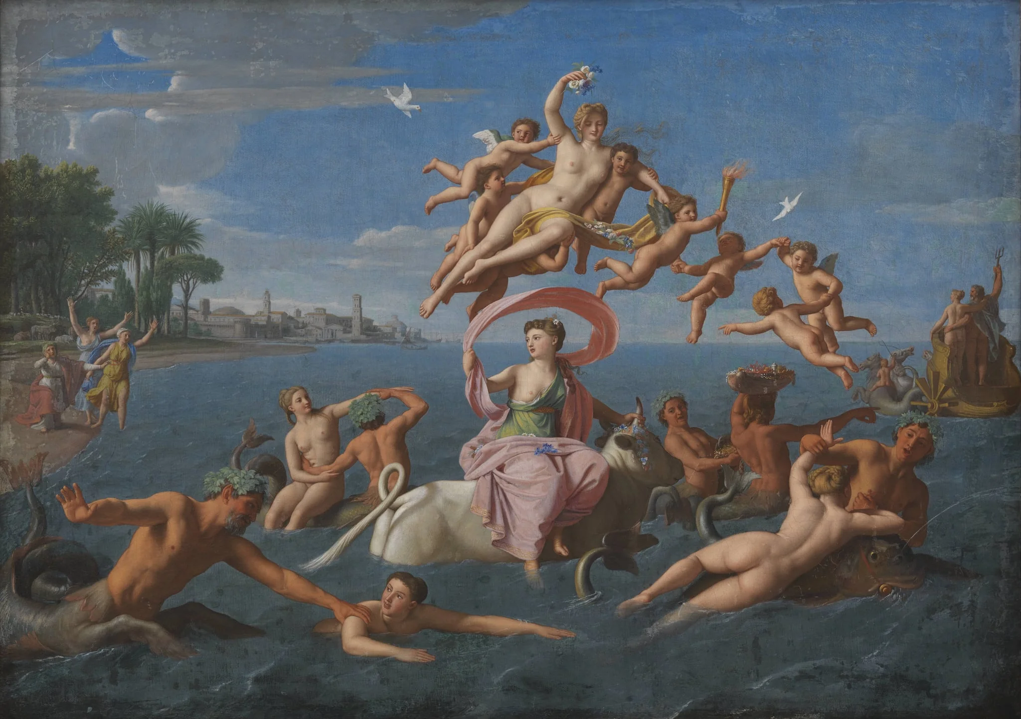 The Rape of Europe, by Unknown, 1750