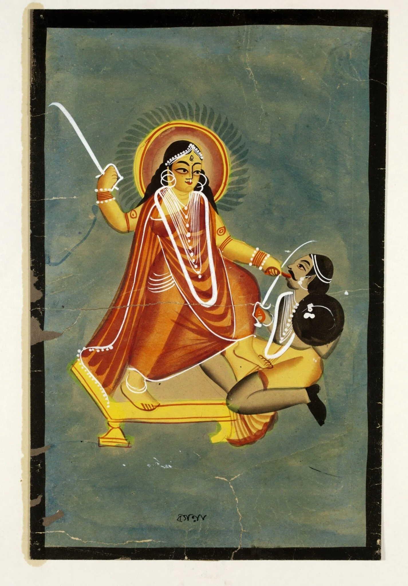 Bagala, by Unknown, paint, 1885
