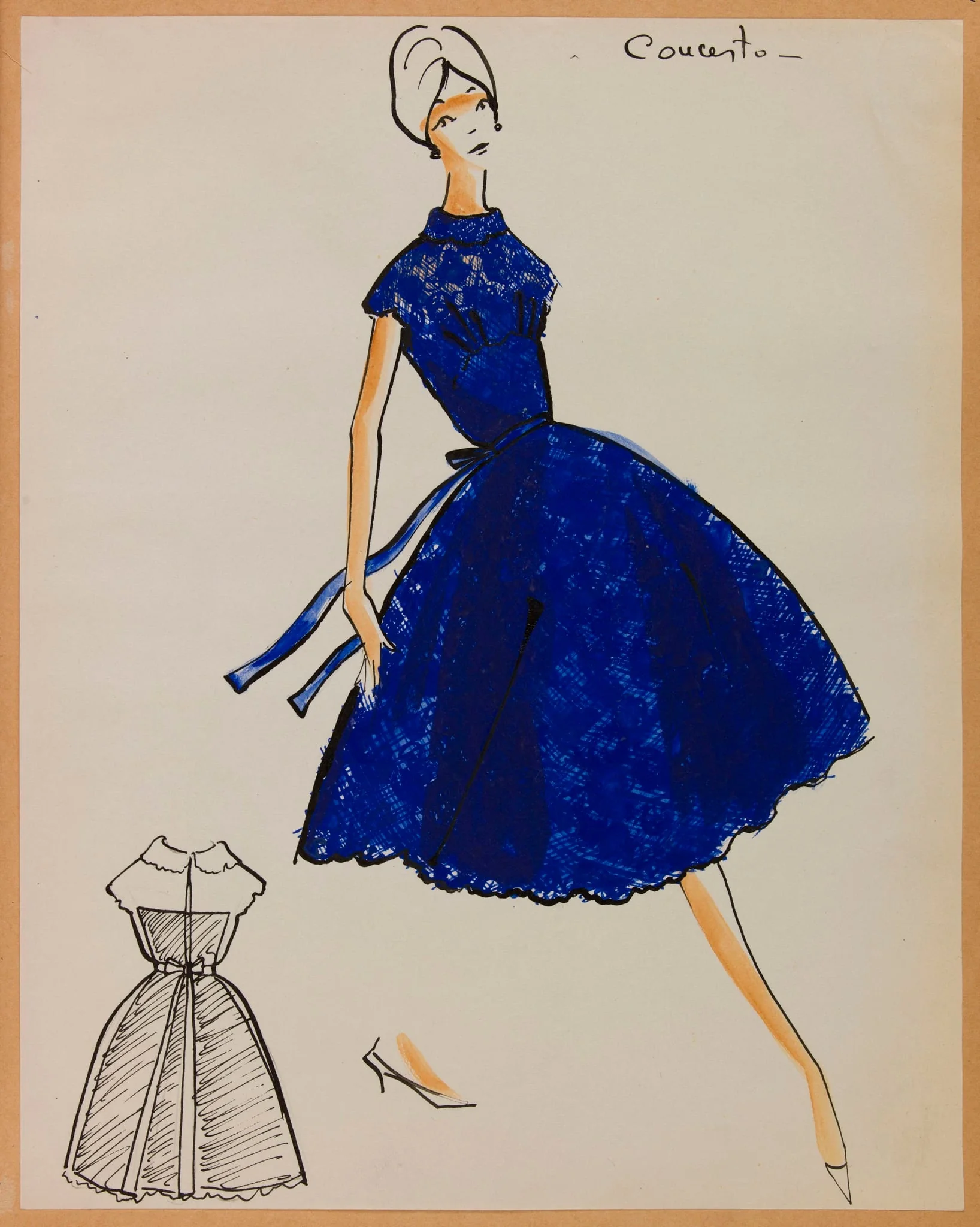 Concerto, by Carven, 1958