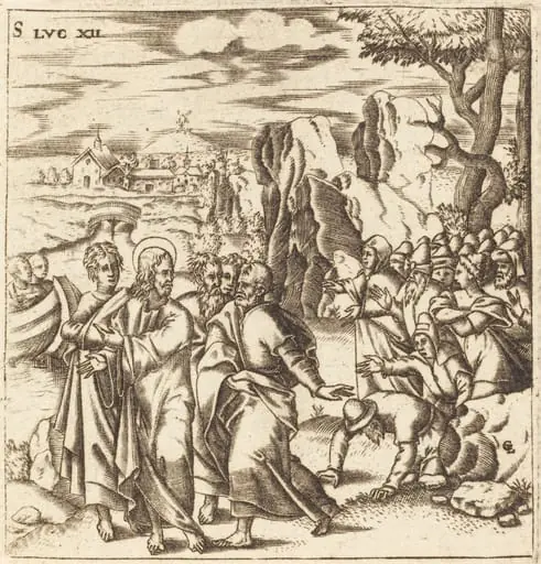 Christ Teaching the Multitude