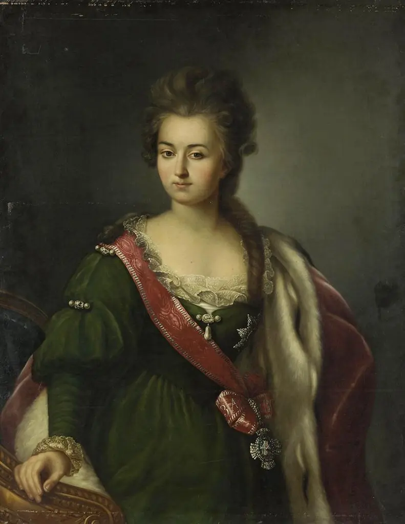 Portrait of E. Biron (nee Princess Yusupova)