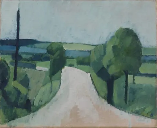 Road near Fåborg on Funen