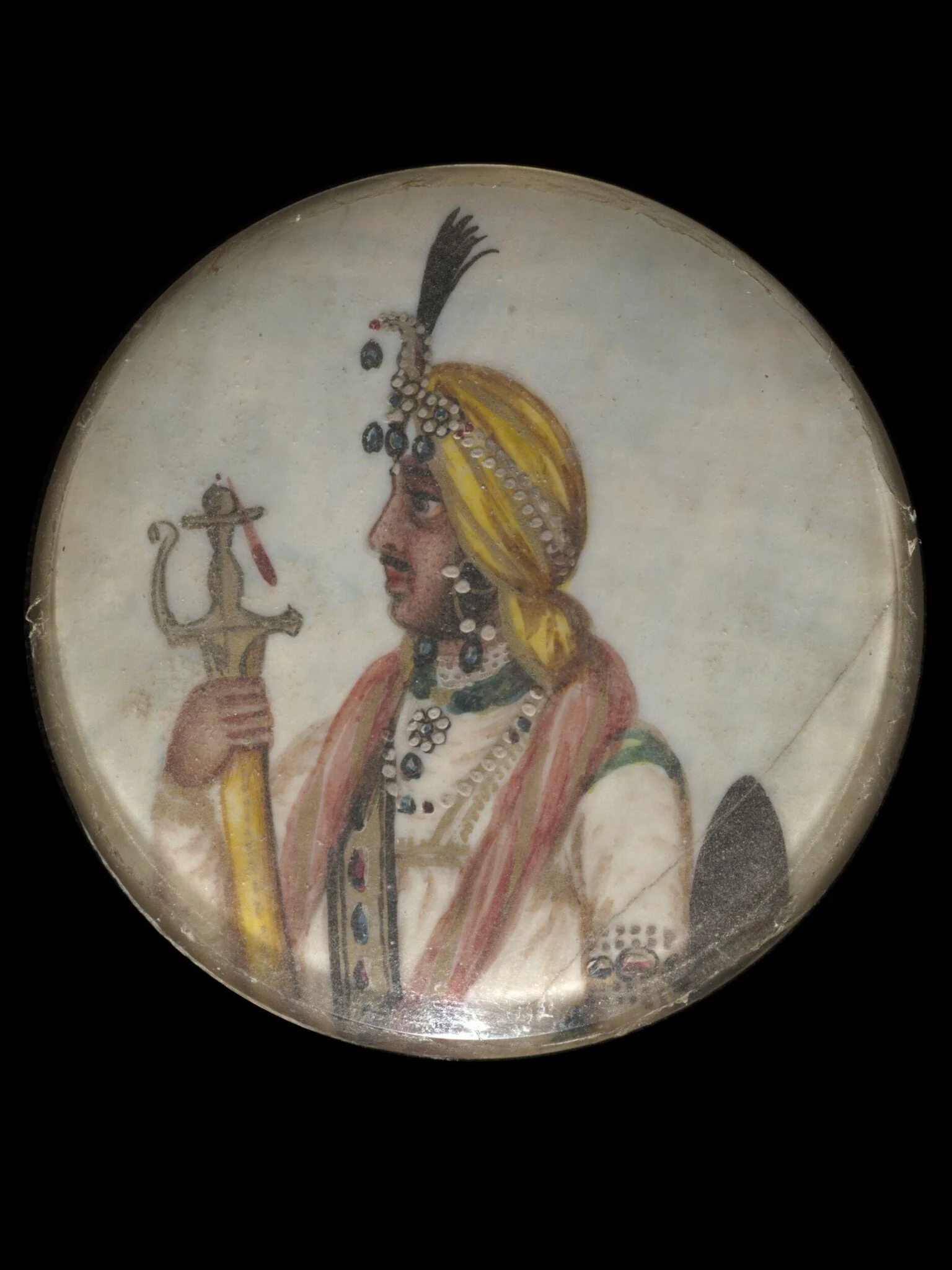 Nau Nihal Singh, by Unknown, paint, 1850