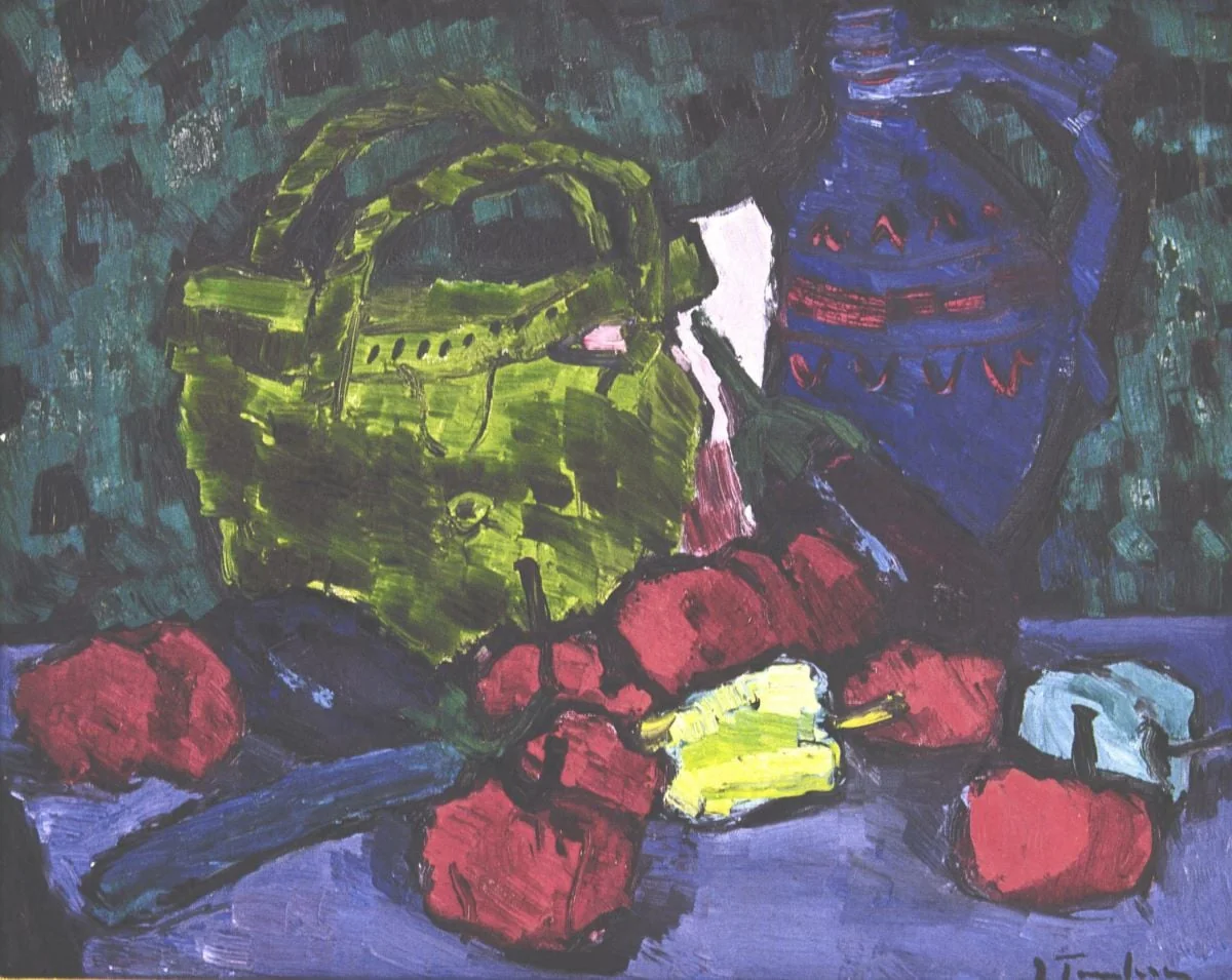 Natură moartă, by Ion Țuculescu, 1939