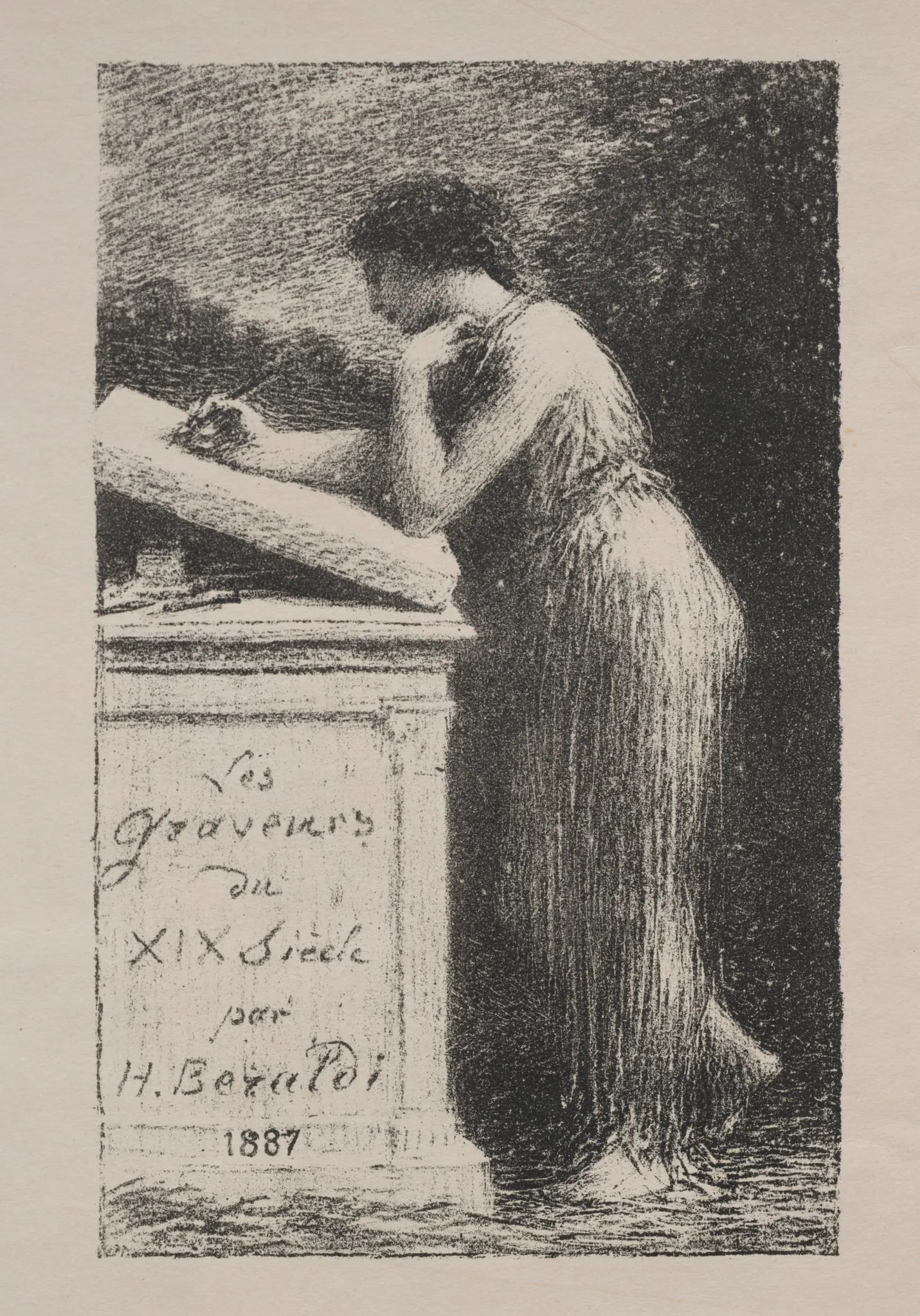 The Lithograph, by Henri Fantin-Latour, 1887