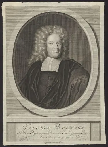 Portrait of Jacobus Basnage, Walloon minister and historian