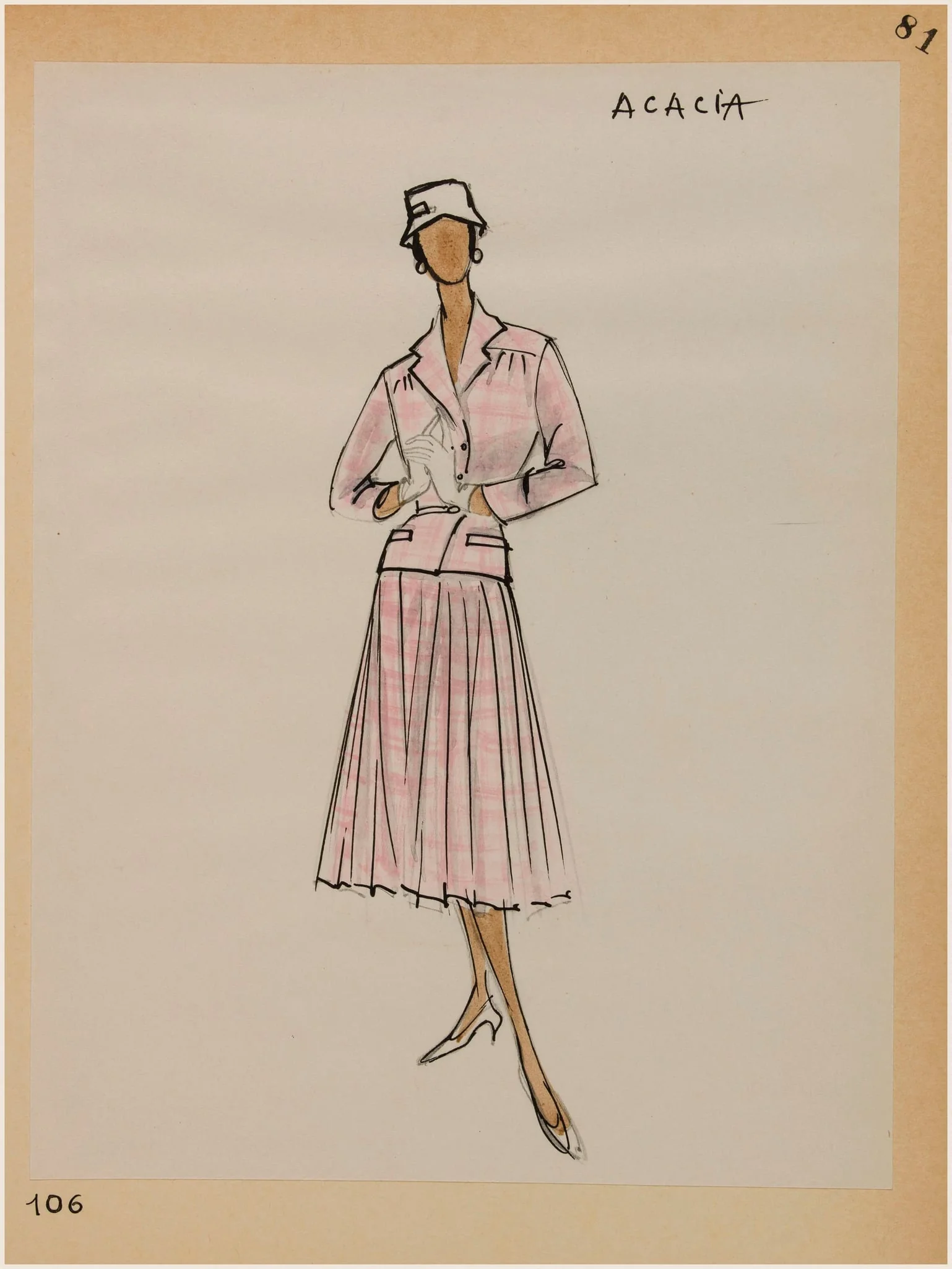Acacia, by Carven, 1956