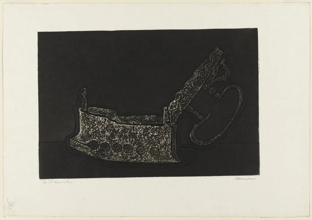 Untitled, by Dinora, ink, 1964