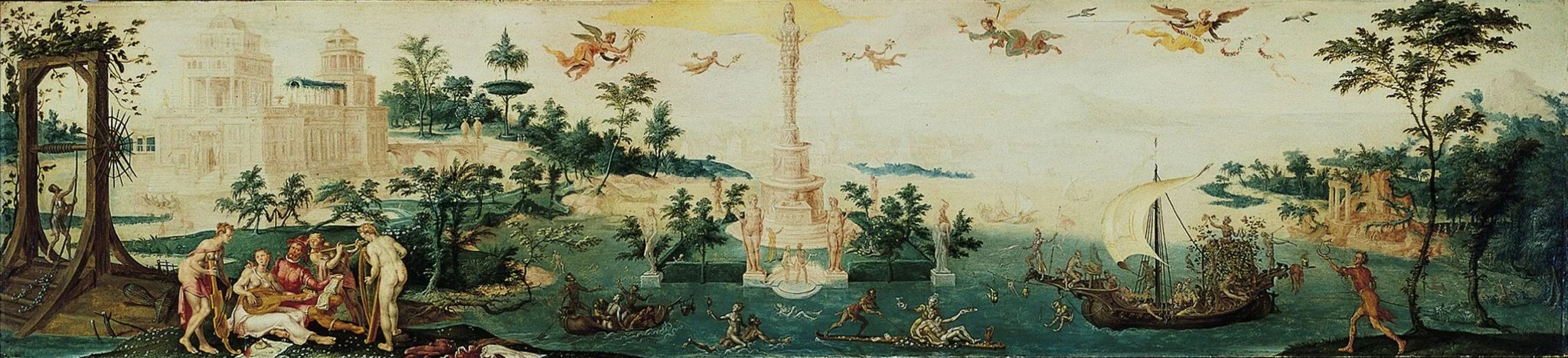 Allegory of Nature, by Maarten van Heemskerck, oil, 1567