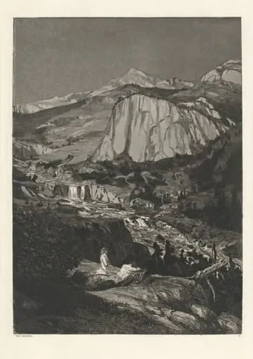 Moonlit Night (Mondnacht): pl. 4