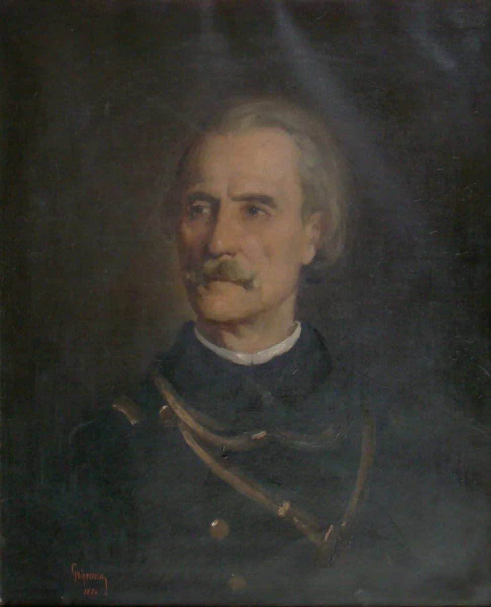 Portretul Generalului Magheru, by Nicolae Grigorescu, 1870