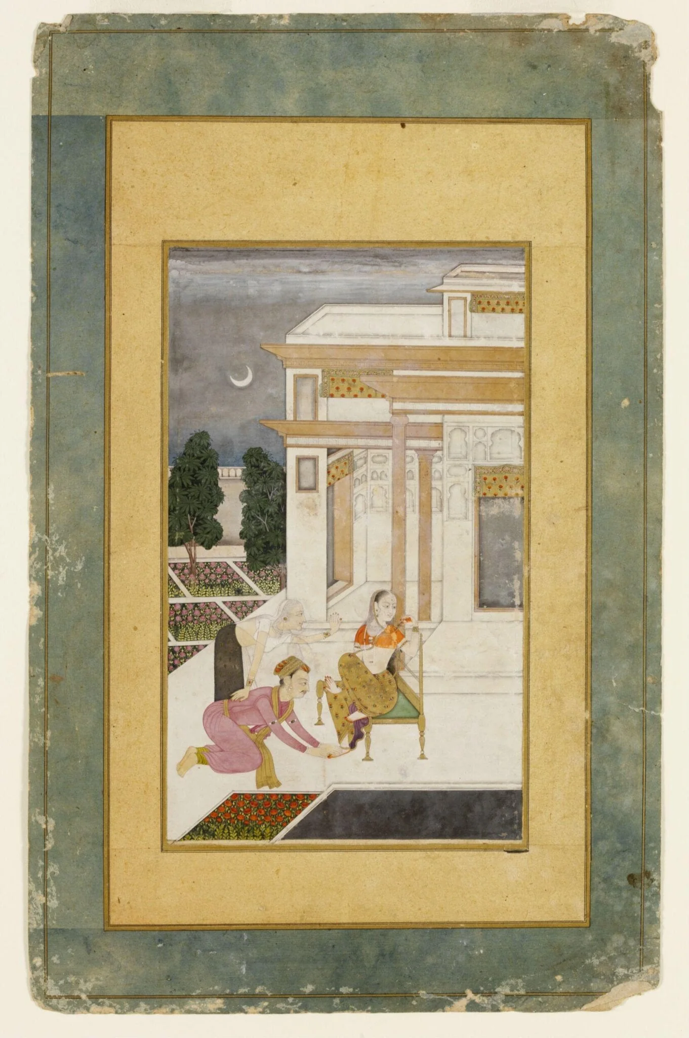 Ramakali Ragini, by Unknown, paint, 1760