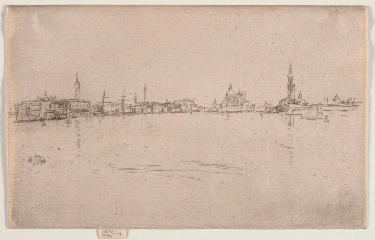 La Salute:  Dawn, by James McNeill Whistler, 1880