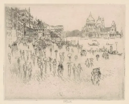 On the Riva, from Pennell's Window