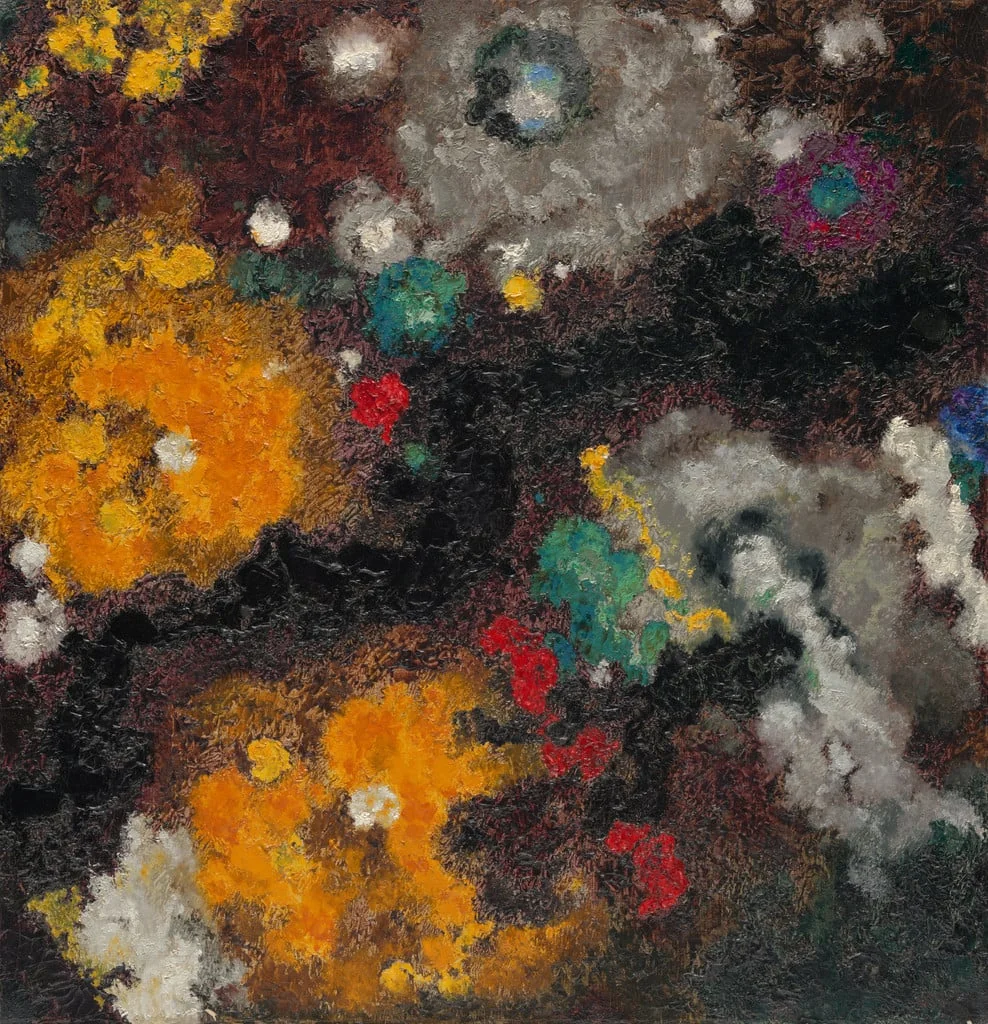 Untitled, by Augusto Giacometti, oil, 1917