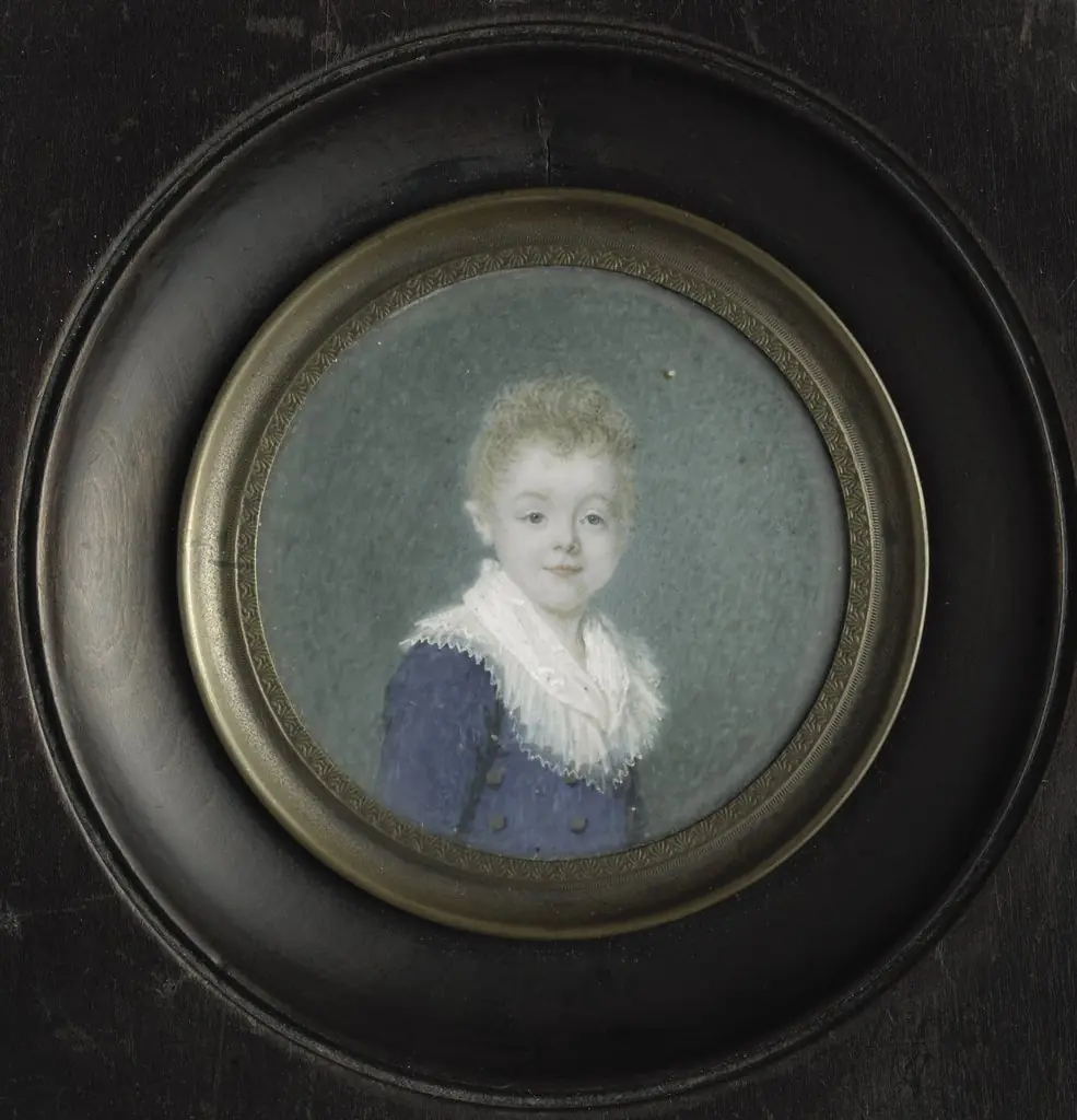 Portrait of a six-year-old Boy of the Bus Family