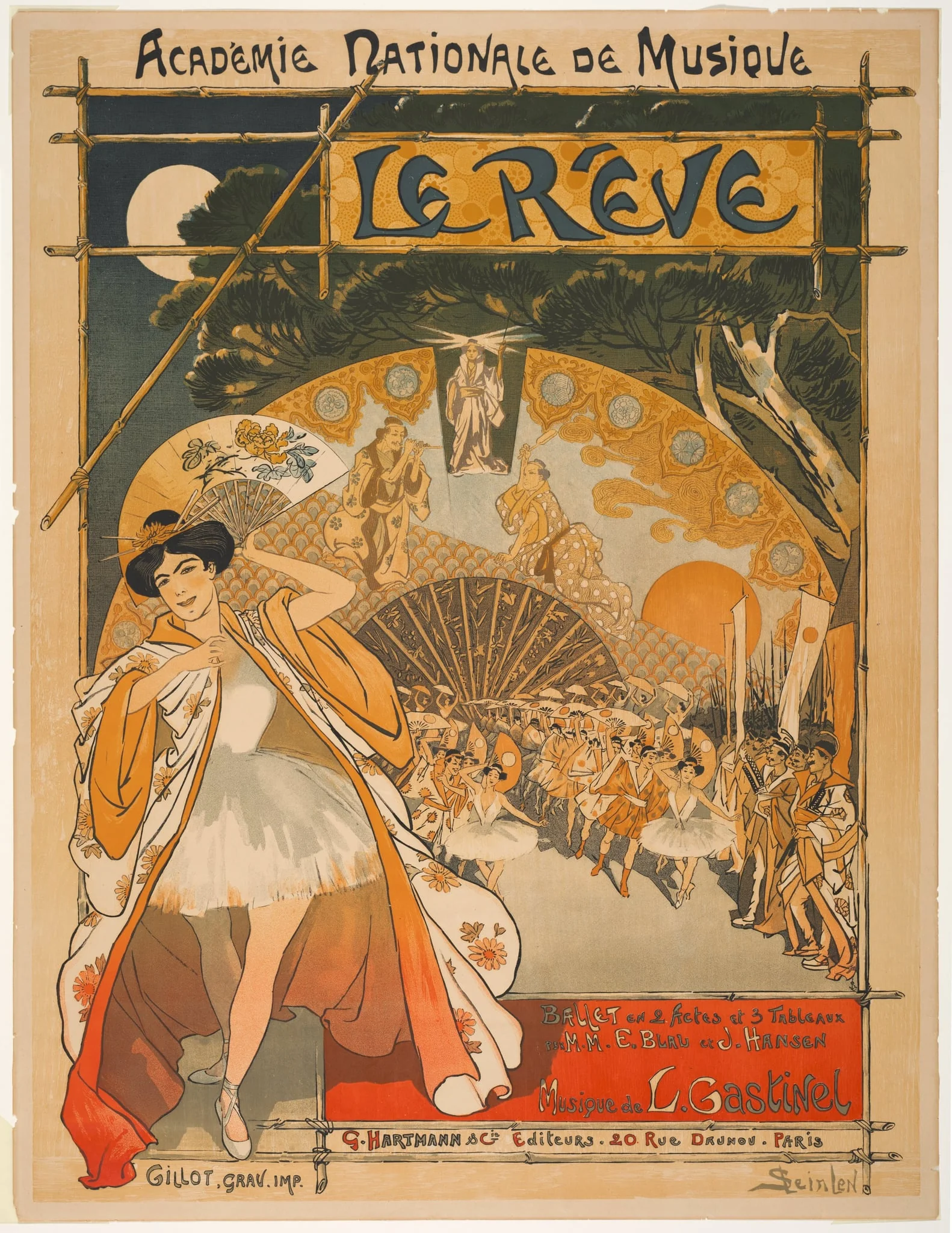 The Dream, by Théophile Alexandre Steinlen, 1891