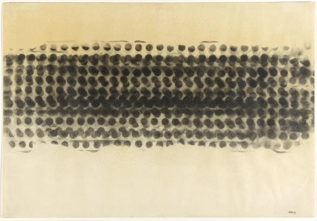 Untitled, by Otto Piene, 1959