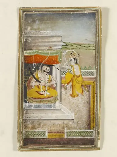 Krishna and Kansa