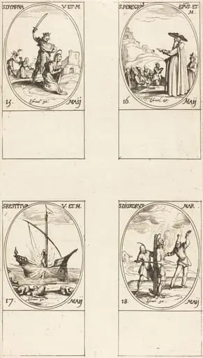 St. Dympna; St. Peregrinus; St. Restituta; St. Dioscorus