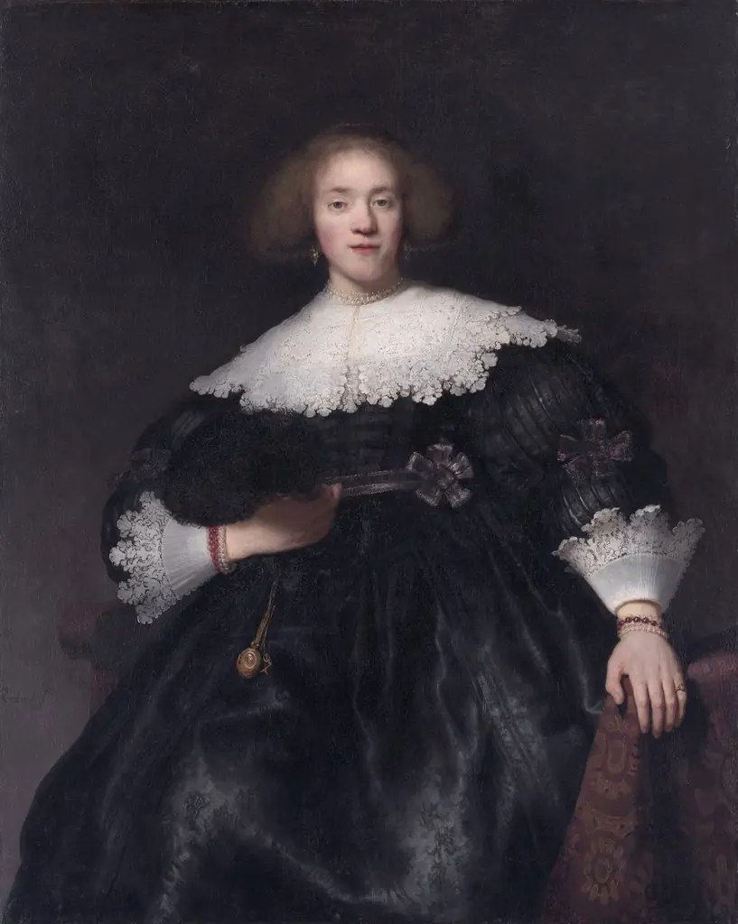 Portrait of a Young Woman with a Fan