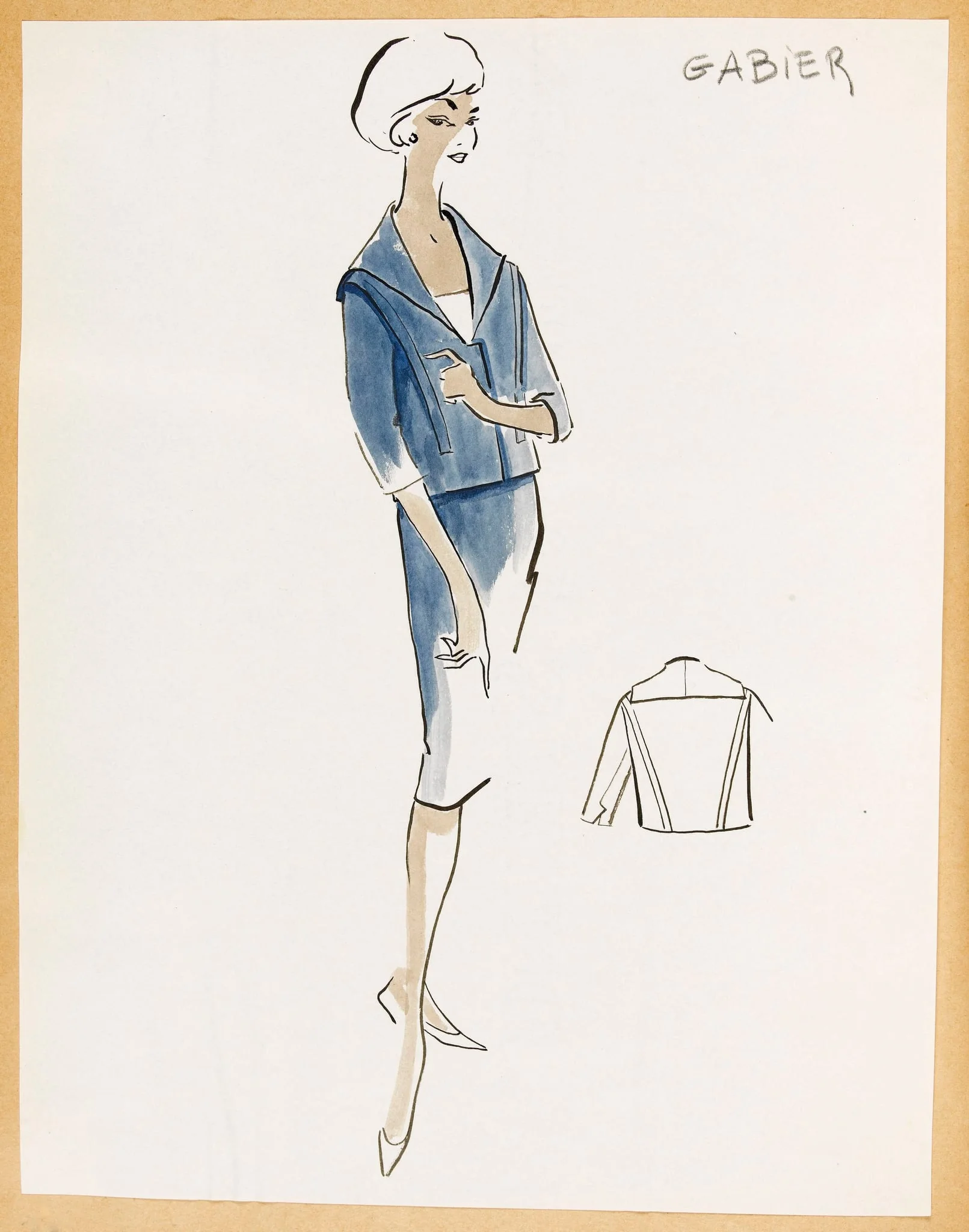 Gabier, by Carven, 1957