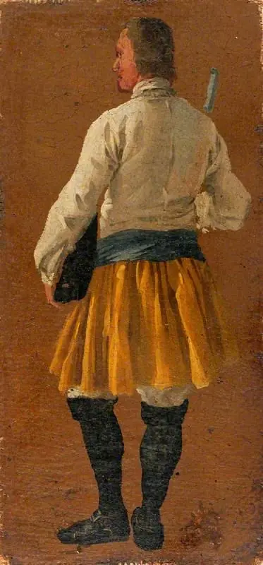 A Man Seen from Behind
