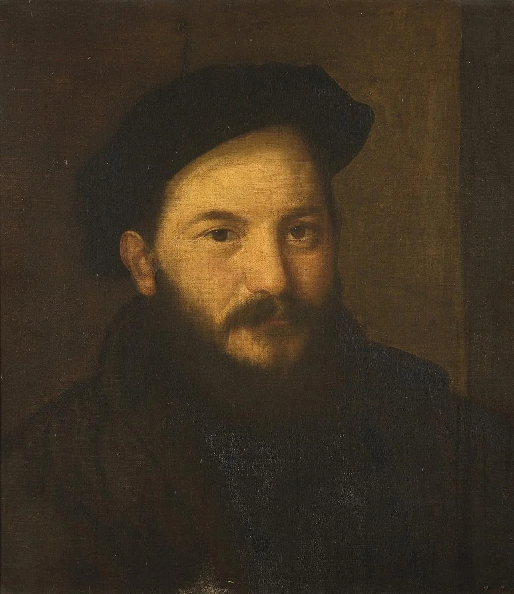 Portrait of a man, by Francesco Torbido, oil, 1532