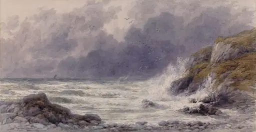 Squally Weather on the Welsh Coast