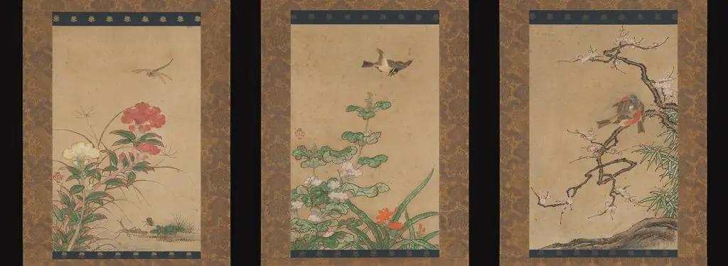 Birds and Flowers