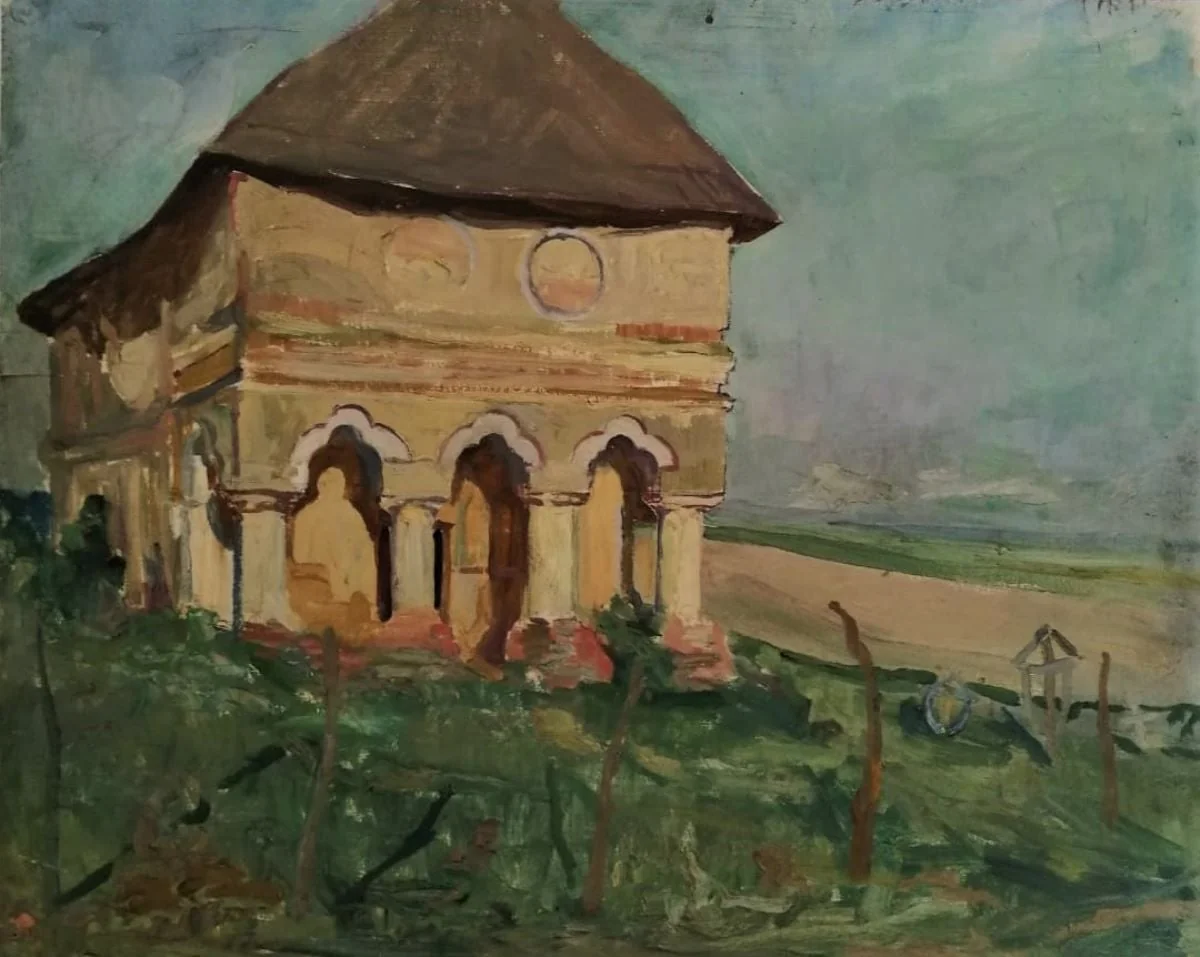 Biserica din câmp, by Alexandru Carol Satmary, unspecified, 1912