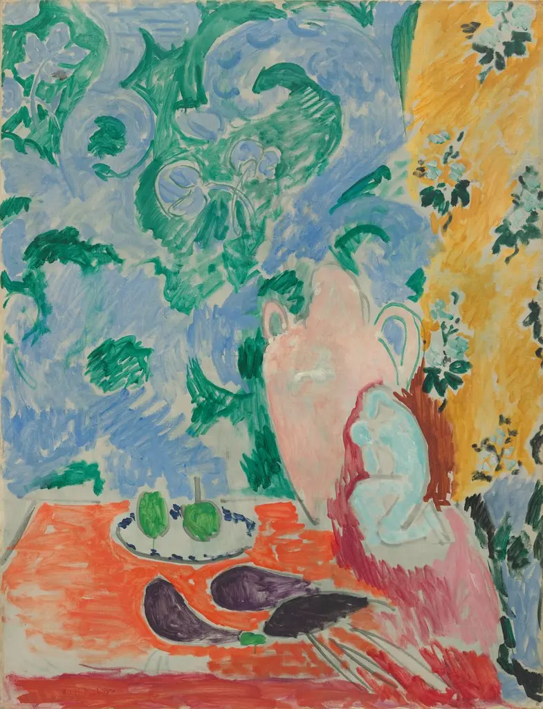 Still Life with Aubergines