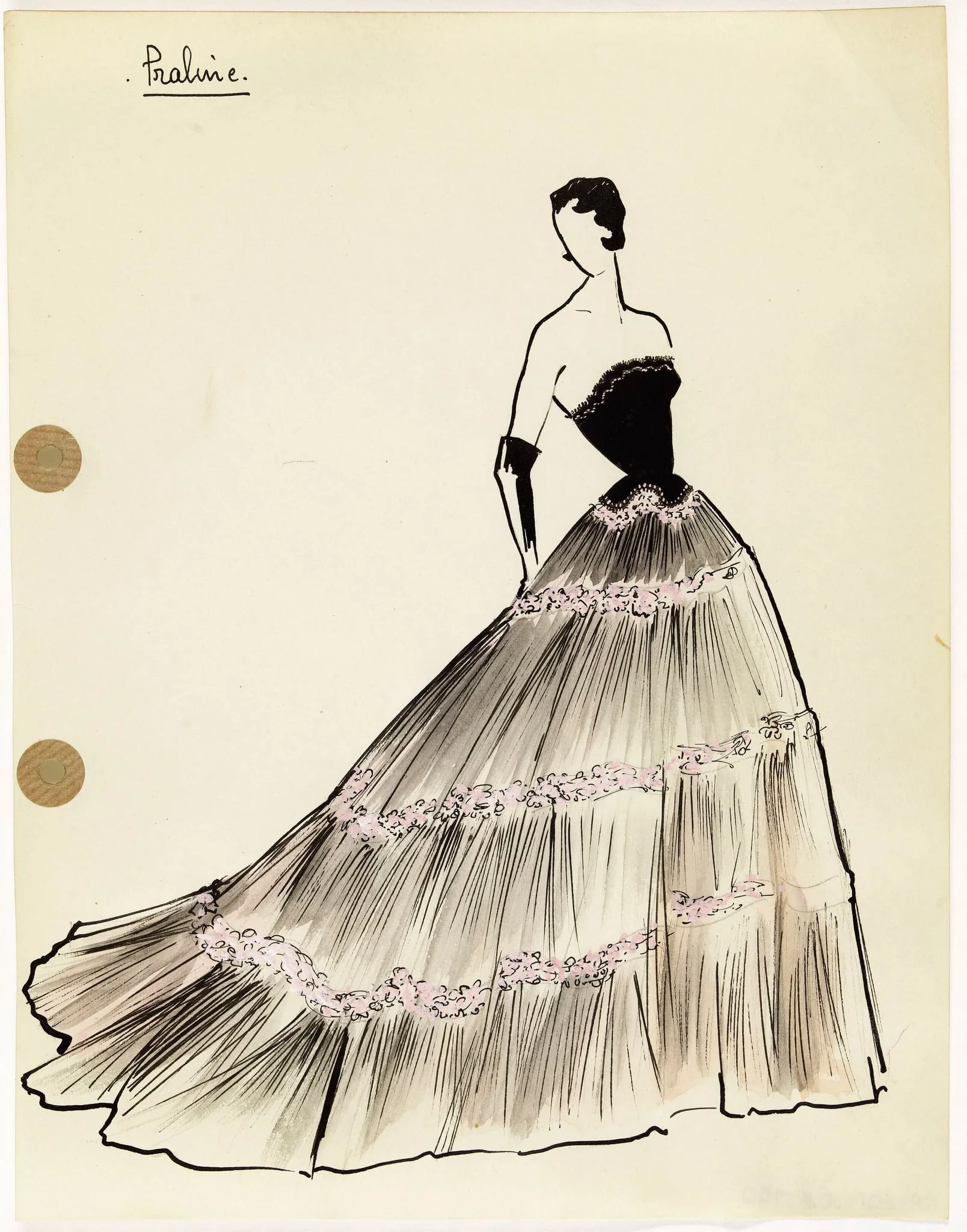 'Praline', by Carven, 1949