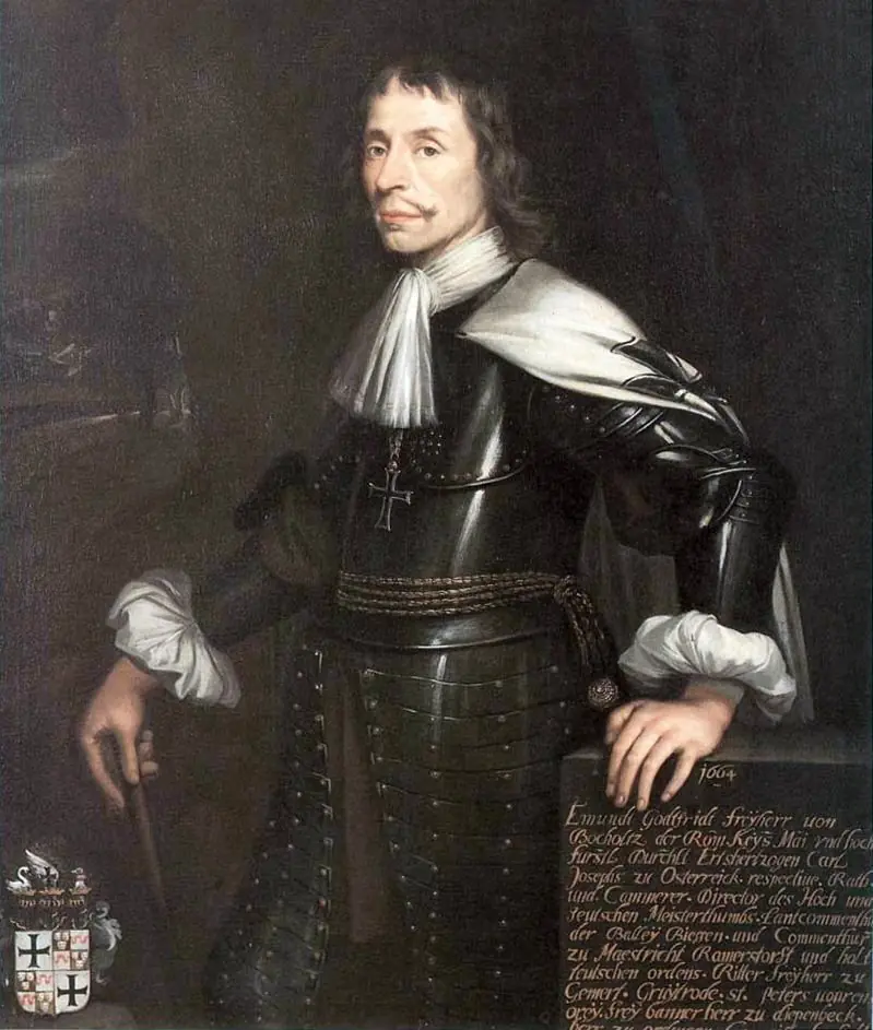 Portret van Edmund-Godefried van Bocholtz